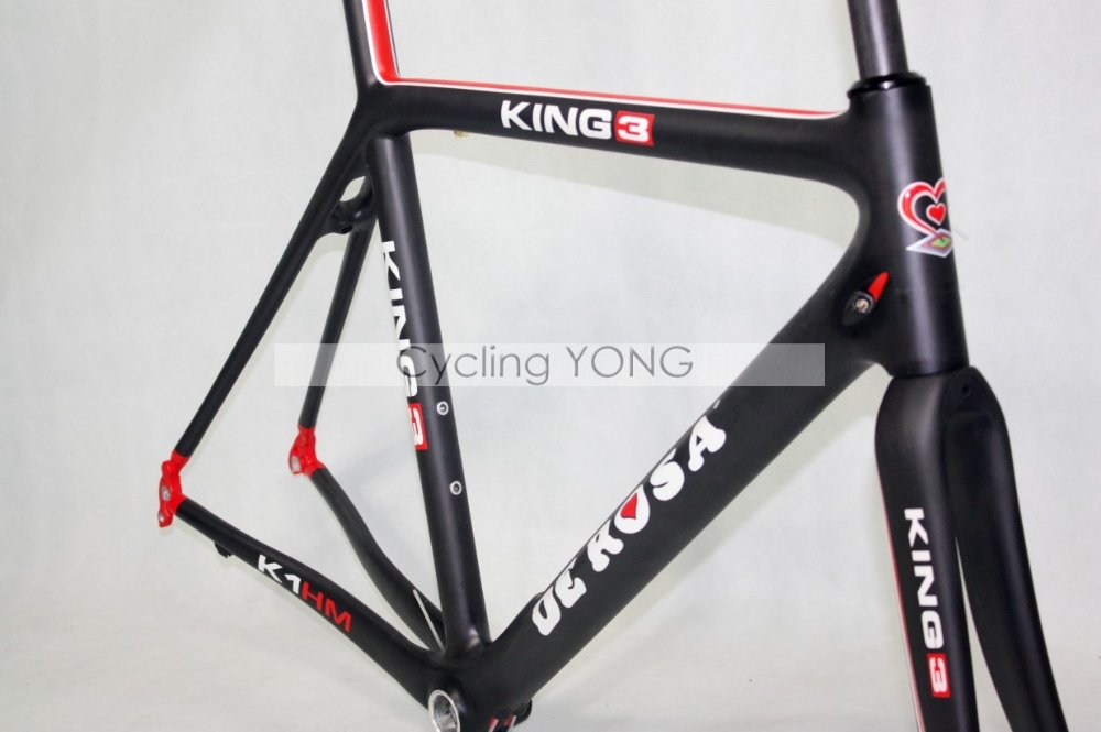  - DE-ROSA-KING-3-HM-K1-carbon-road-bicycle-frame-and-fork-Free-shipping-wholesale