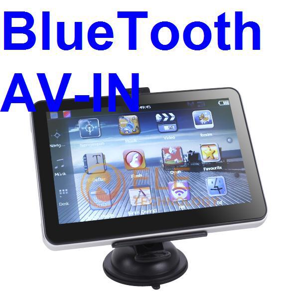 7   gps  4    HD map Bluetooth AV-IN windows ce 
