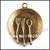 90pcs/lot Vintage Bronze Tableware Charms Alloy Metal 30x23x2mm Fit Necklace Making 141371