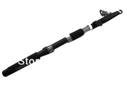 Carbono 1.8m equipamento de pesca que gira, transporte livre da haste de pesca de 5 segmentos, venda por atacado, ZYY003