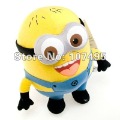 New Despicable Me Minions 9.8" Plush Toys Doll 3D Eye  Stuffed  toys 15pcs/lot Freeshipping