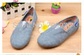 SoKoll Brand!! Blue Fabric Flat Walking Spring/Autumn Shoes for Children Girls Drop/Free Shipping