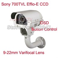 CCTV 700TVL EFFIO-E 1/3" Sony Exview CCD IR D/N Security Camera Varifocal 9-22mm AR-VW35G9