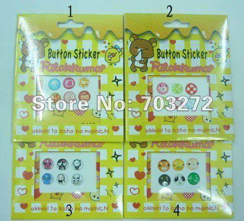 NEW!Button Stickers for iPhone.For iPhone Button Stickers.Crystal Button Stickers.Retail Package.6pcs per pack,100packs per lot(China (Mainland))