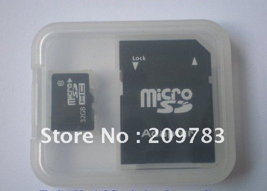 1 pcs salable product 8GB/16GB/ 32 GB 64GM gb SD CARD Micro SD CARD 100% Brand new+ Adapter as gift(China (Mainland))