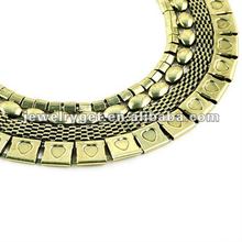 costume jewelry necklaces Chunky Chainmaille Gold Silver Choker Necklace Jewelry Free Shipping NL 1696