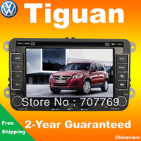 High quality VW Tiguan car head unit 2008 to 2013 with can-bus GPS navigation Bluetooth DVD Radio TV Camera AUX