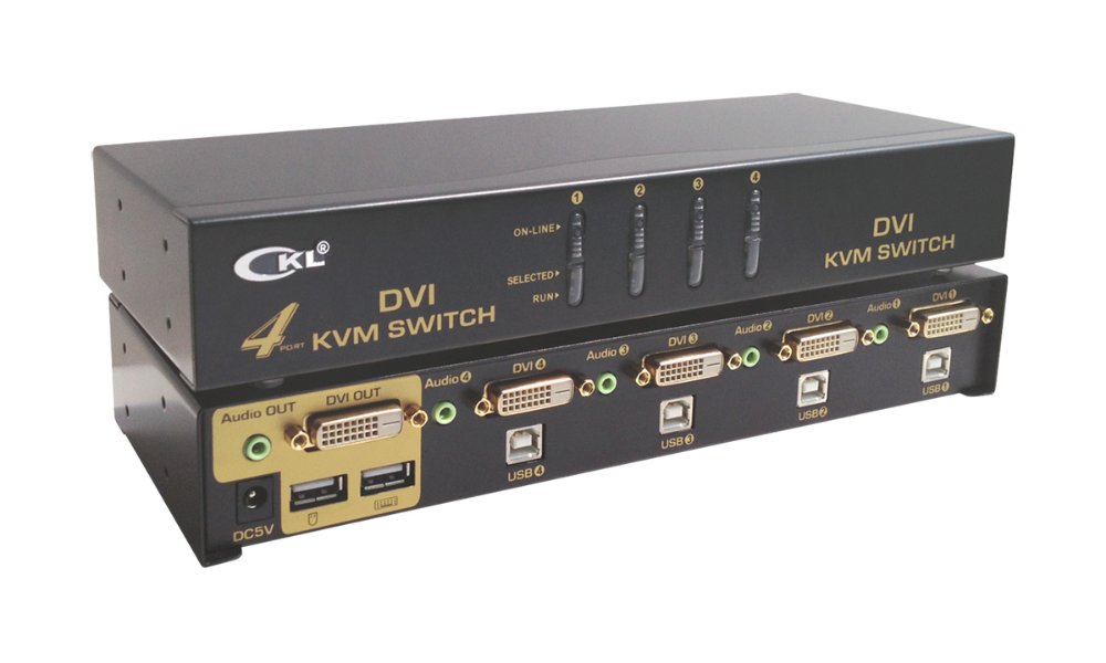 4 () USB DVI kvm- CKL-94D