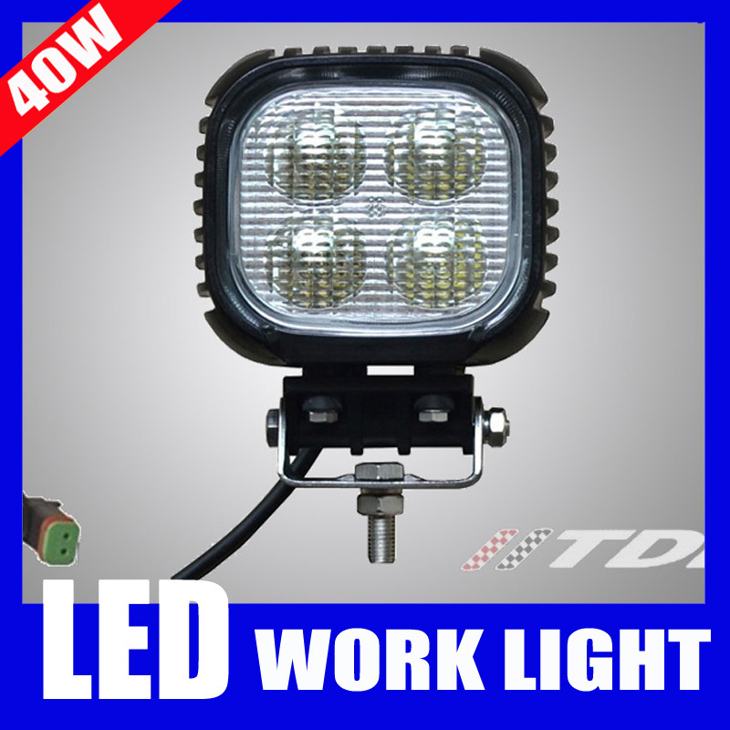 Offroad 40W LED Work Lamp High Power Off Road Driving Fog Light 3200lumens for ATV SUV Truck(China (Mainland))