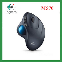 Free shipping Logitech Wireless Trackball M570 Mouse for PC & MAC wireless mouse optical mouse 2.4ghz mouse usb mouse(China (Mainland))