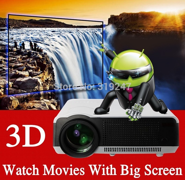 Best On sale hd video projector with HDMI+USB+TV tuner+Svideo high quality image quality 2800lumens. Free 8GB Disk(China (Mainland))