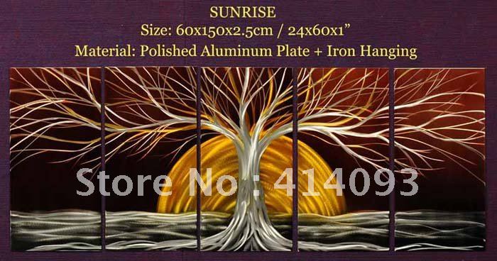 Christmas Tree Metal Wall Art
