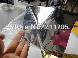 1.52*30CM HIGH QUALITY air channel GERMANY material MIRROR FILM! CHROME car vinyl wrapping film/chrome film(China (Mainland))