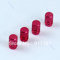 Free Shipping! 4SETS/LOT(16PCS) Auto Car Truck Tire Tyre Wheel Round Ventil Valve Stems Cap For Auto Car Truck 4 Colors(China (Mainland))