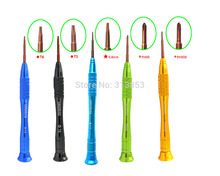 Drop Shipping For iphone 4 4s iphone 5G Pentalobe Torx  Screwdriver phillip T5 T6 screwdriver kit smartphone open tool