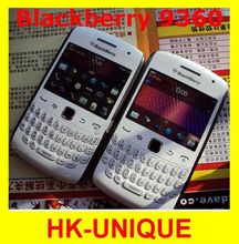 Original Unlocked BlackBerry Curve 9360 Mobile Phone WIFI GPS with Leather case