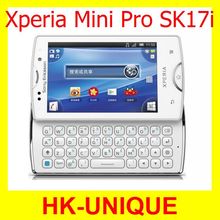 Original Sony Ericsson Xperia mini pro ( X10 Mini Pro2 SK17 SK17i ) Unlocked Mobile Phone Android EMS Or DHL Free Shipping