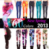 2013 Spring Cosmic Galaxy Space Trendy Aurora Multicolored Leggings Tights Pants  More than 150 Designs  Leggings Online Store