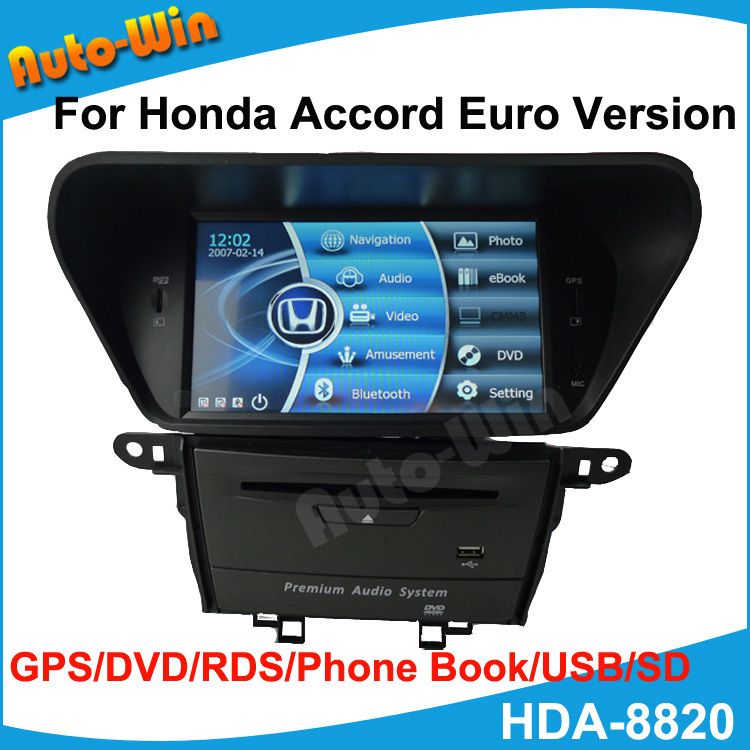Honda accord euro ipod