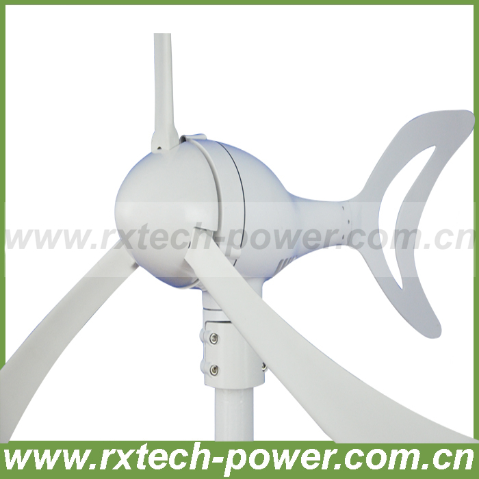 300W rated 380W max wind turbine generator dolphin series,3 blades wind mill 12V/24V input wind generator, used for land&marine(China (Mainland))