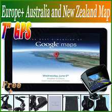 7 inch GPS Car Navigation MTK 4GB Capacity UK EU AU NZ Maps Speedcam POI with