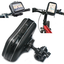 Waterproof Case Bag for Motorcycle Bike and Mount Holder For Garmin GPS Navigator Free Shipping