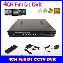 4CH H.264 Full D1 960H real-time recording 1080P HDMI Standalone network CCTV DVR support IE/Smartphone/CMS/IPAD Viewing.