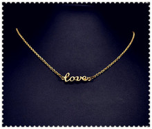 New fashion jewellery love choker necklace nice gift for women girl wholeslae Min order is $10(can mix different goods) N918