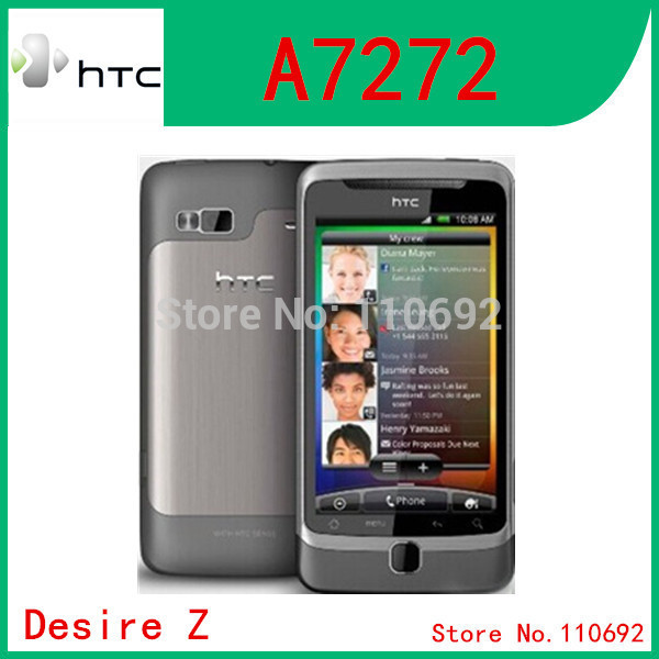 Original HTC Desire Z A7272 3G Smartphone G2 Slider 5MP GPS Wifi Android Unlocked Cell Phone