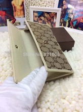 brand design real leather canvas women wallets high quality fashion woman leather purse hot sale 2014