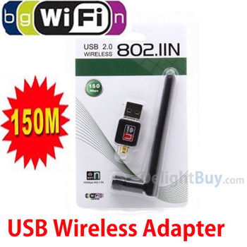 Wifi Wireless Work Working Card Lan Adapter With Antenna Ralink