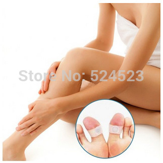 4pair Magnetic Silicon Foot Massage Toe Ring Weight Loss Slimming Easy Healthy free shipping