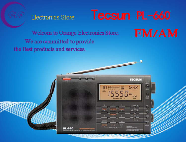 Купить TECSUN pl660 ам fm sw воздуха ssb МВт мировой группы радио pl ...