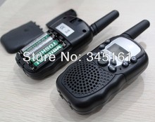 Radio walkie talkie pair T388 talkabout handy talkie 2 way radio 5km PMR446 talkie w LED