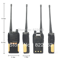 Free Shipping Top Quality Two Way Radio Walkie Talkie with Flashlight 3000mA Battery 400 480MHz Portable