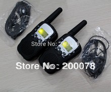 2014 new classical radio walkie talkie pair T388 walky talky 99 code VOX hand free with