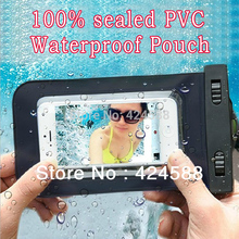 100 sealed Waterproof Durable Water proof Bag Underwater back cover Case For iPhone 5 5s 4