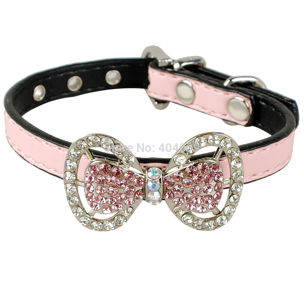 ... Rhinestone-Necklace-Bowknot-Soft-PU-Leather-Dog-Puppy-Cat-Collars.jpg ... Rhinestone-Necklace-Bowknot-Soft-PU-Leather-Dog-Puppy-Cat-Collars.jpg