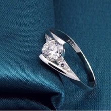 Lovely Hot Sale Hand Ring Zircon Simulated Diamond Cheap Rings for Mother’s Day Women Gift 925 Sterling Silver Ring  Ulove J045