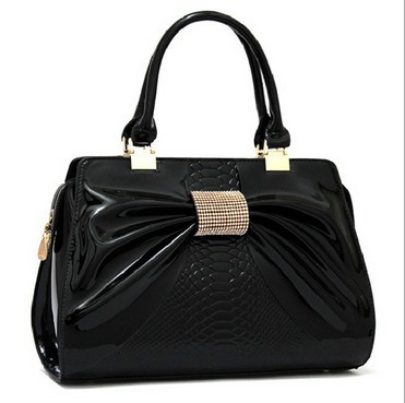 2015 European Fashion women messenger bags big Butterfly patent leather women bag evening bags High quality