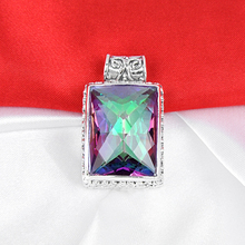 2014 New Arrival Honey Mystic Topaz Crystal Pendants Noble Jewelry For Lady Birthday Gift