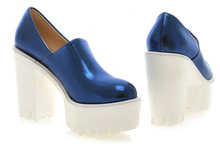 Free Shipping 2014 Spring New Women Pumps Fashion High heeled Shoes Platform Shoes SIZE 4 8