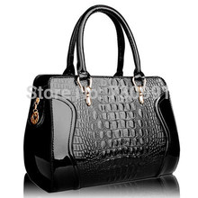 2014 Hot Brand Crocodile Grain High Quality Multicolor Leather Women Handbag Women Messenger Bags Shoulder Bags