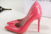 2014 Size35 43 International brands Thin Heel Pointed Women s Pumps High Heels Sexy Women shoes