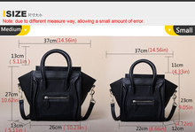 2015 Brand women handbag smiley messenger bag fashion Phantom High quality mini smiling face handbag GG030