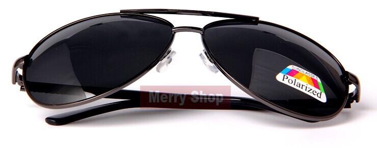 2014 New Men 100 Polarized Sunglasses Men Brand Mirror Driver Driving Sunglass Metal Frame Fishing glasses