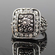 Fashion Women Love Jewelry for Man 2014 New Ring Size 9 Super Cool Punk Rock Sterling
