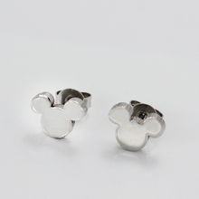 Fashion stud earrings new teddy bear earrings gold silver color stud earrings for women jewelry