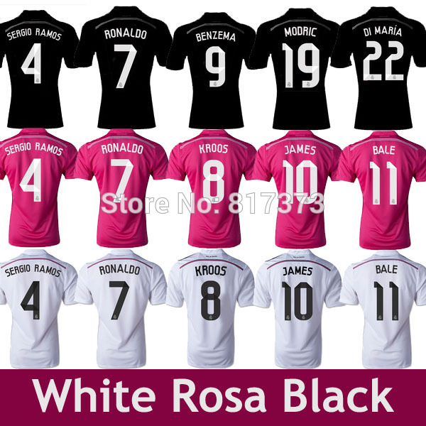 Download this James Kroos Real Madrid Soccer Jersey Pink picture