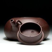Wide Xishi engraved Bamboo Yixing Purple Clay Purple Sand Teapot Handmade Crafts Ceramic Tea pot 160ml